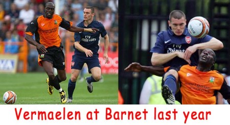 barnet v arsenal friendly