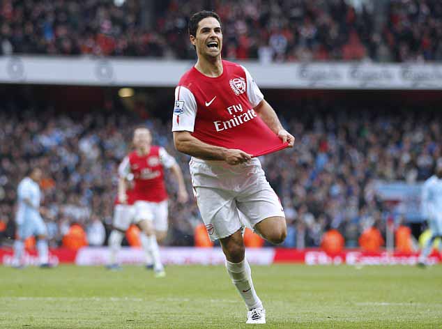 Mikel Arteta – 2011 / 2012 Unsung Hero. |