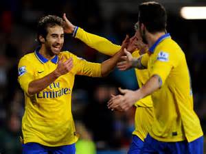 Flamini scores v cardiff