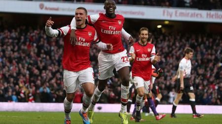 Poldi goal v Liverpool