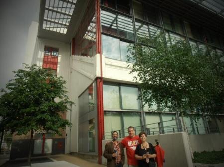 Intruders!!! Taking a tour of Highbury redevelopment.